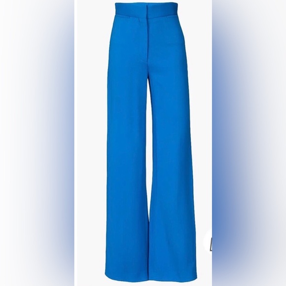 Stella McCartney Twill Tailoring Pants in Jewel Blue